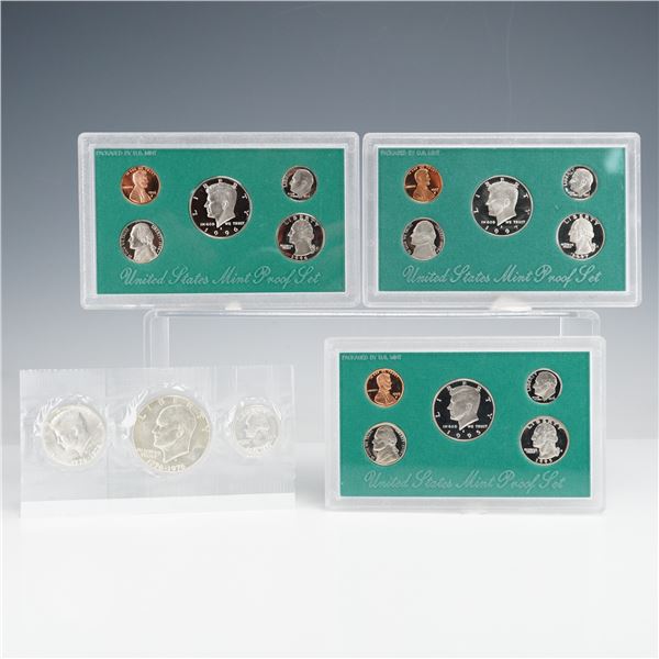 4pc 1776-1976, 1995-1997 US Mint Proof Bicentennial Sets