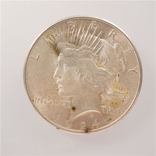 1924 Peace Silver Dollar Coin