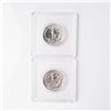 Image 2 : 2pc 1961 & 1962 Washington Silver Quarters