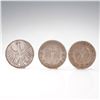 Image 2 : 3pc German 5 Mark Coin Lot 1934 1936 1951