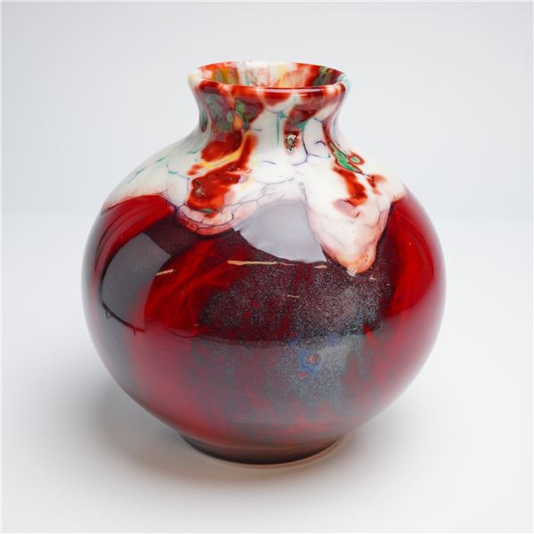 Royal Doulton Burslem Artwares Lantao Flambe Vase, Limited Edition