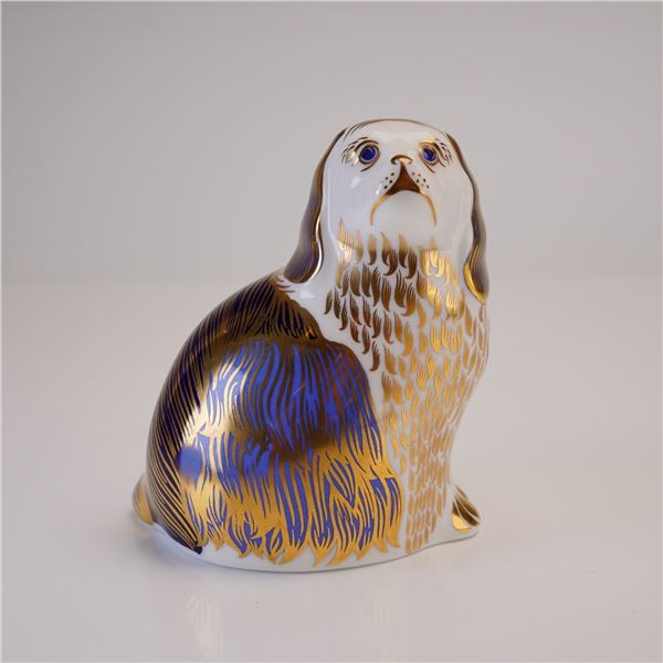 Royal Crown Derby Cavalier King Charles Spaniel Paperweight