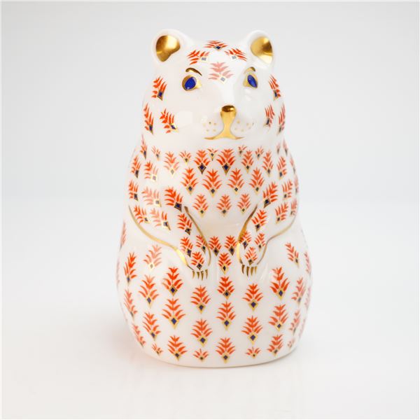 Royal Crown Derby Hamster Paperweight with Box