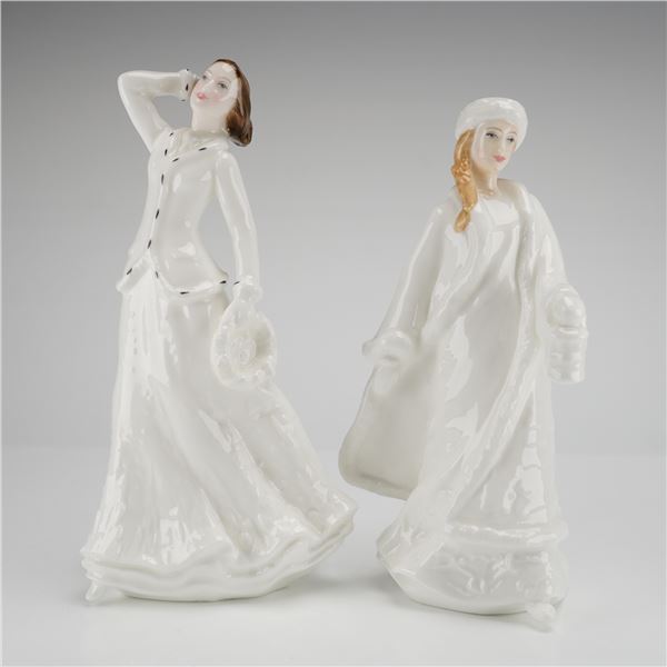 A Pair of Royal Doulton Christmas Figurines HN4067 HN3953