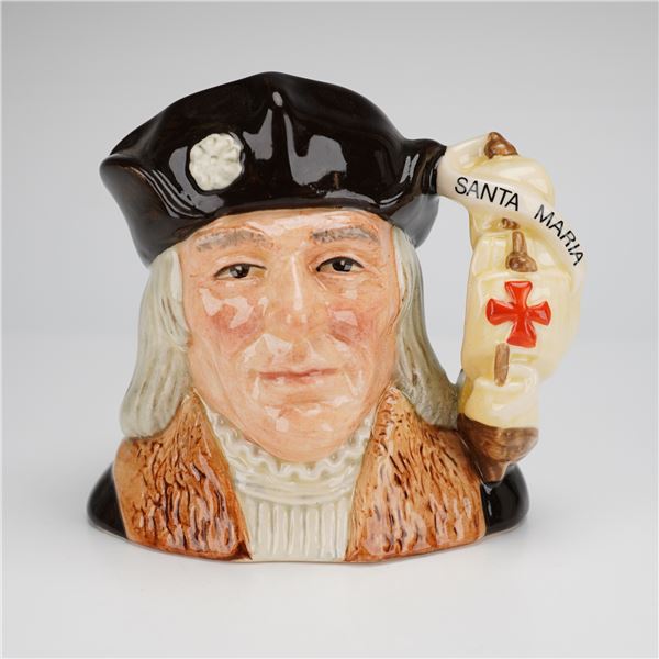 Royal Doulton Small Character Jug, Christopher Columbus D6911
