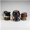 Image 2 : 3pc Royal Doulton Character Jugs, O'Shanter, Dickens, and Paddy