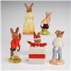 Image 2 : Five Royal Doulton Bunnykins Figurines Tom Christmas Surprise Sweetheart