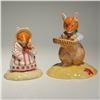 Image 2 : 5pc Royal Doulton Brambly Hedge Figurines - DBH 7, 24, 36, 39, & 42