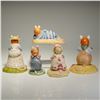 Image 5 : 5pc Royal Doulton Brambly Hedge Figurines - DBH 7, 24, 36, 39, & 42