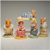 Image 1 : 5pc Royal Doulton Brambly Hedge Figurines- DBH7, 24, 25, 26, & 51