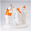 Image 2 : Coalport Characters The Snowman Figurine, All Together Now
