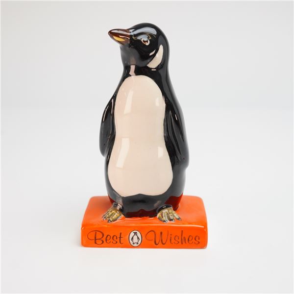 Royal Doulton Penguin Books Best Wishes Porcelain Penguin Figurine
