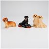Image 1 : Three Beswick and Royal Doulton Bone China Dog Figurines