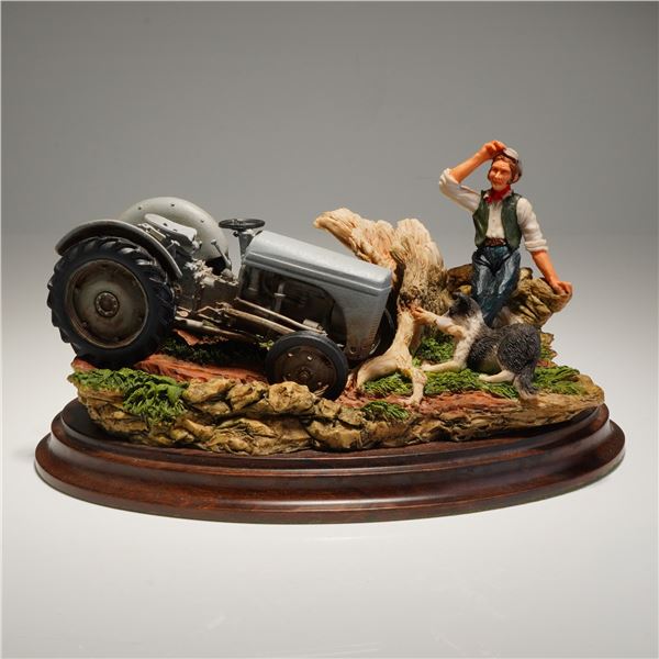 Country Artists Resin Figurine Helping Hand