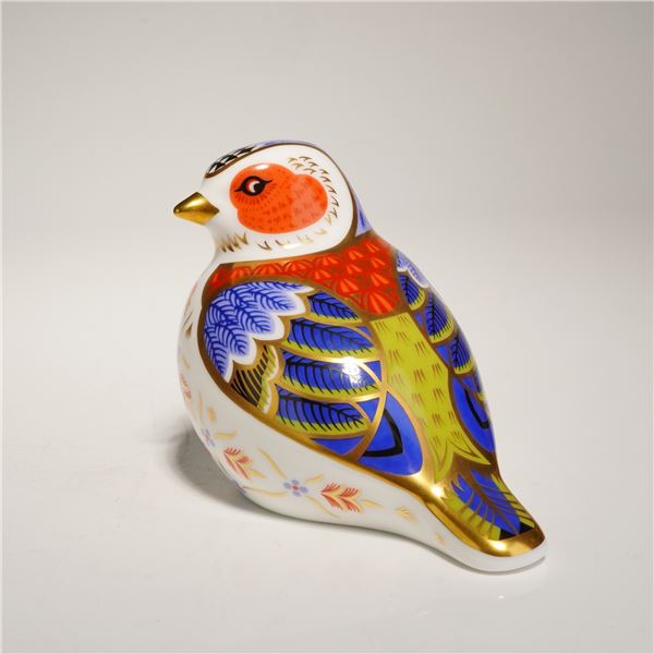 Royal Crown Derby Chelford Chaffinch Paperweight