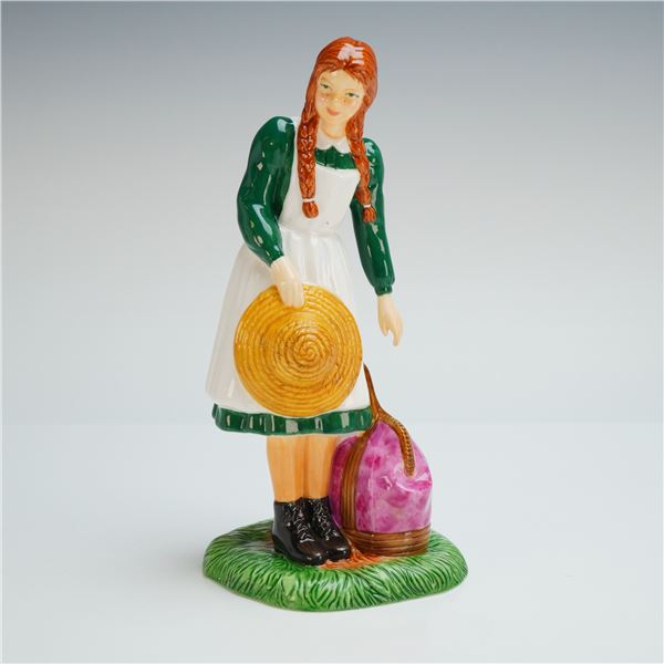 Royal Doulton Bone China Figurine, Anne Arrives at Green Gables HN5225