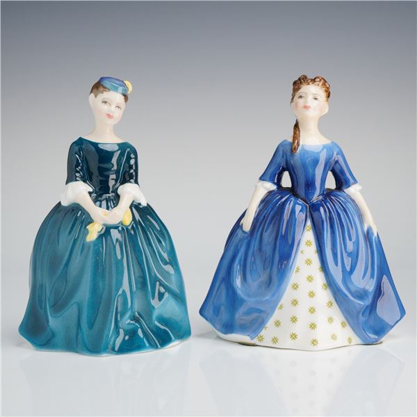 2pc Royal Doulton Figurines, Debbie HN2385 and Cherie HN2341