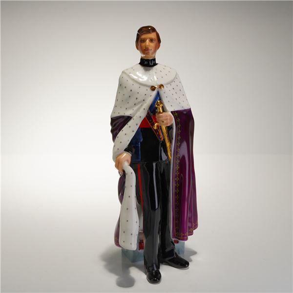 Royal Doulton Limited Edition Bone China Figurine, Prince of Wales HN2883