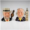 Image 1 : 2pc Royal Doulton Character Jugs, John Doulton and Sir Henry Doulton