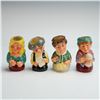 Image 1 : Group of 4 Royal Doulton Doultonville Collection Character Toby Jugs
