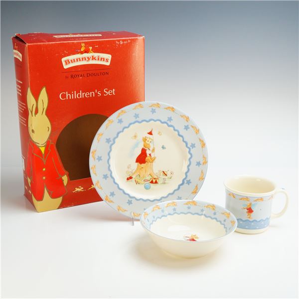 Royal Doulton Bunnykins Shining Stars Tableware 3 Piece Set
