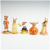 Image 1 : Set of Five Royal Doulton Bunnykins Figurines - DB 137,132, 234, 74, & 229