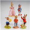 Image 1 : 5pc Royal Doulton Bunnykins Figurines Tom Father William Cinderella