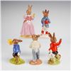 Image 2 : 5pc Royal Doulton Bunnykins Figurines Tom Father William Cinderella