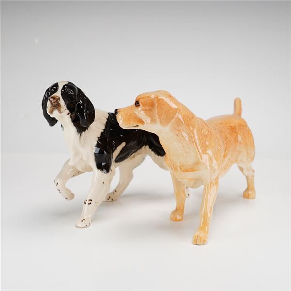 Two Beswick Dog Figurines