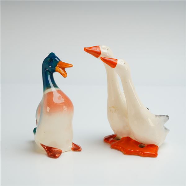 2pc Beswick Porcelain Figurines, Geese & Mallard