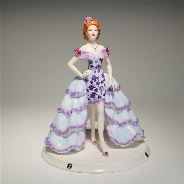 Coalport David Shilling Celebration Collection Figurine, Violet V.I.P.
