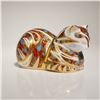 Image 2 : Royal Crown Derby Contented Cat Paperweight