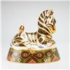 Image 1 : Royal Crown Derby Paperweight, Zebra