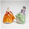 Image 1 : Two Royal Doulton Figurines Fragrance HN3220 and Top o the Hill HN2126