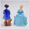 Image 2 : 2pc Royal Doulton Figurines, Boy HN2183 and Child HN2154 from Williamsburg