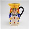 Image 2 : Royal Doulton Double Sided King and Queen of Diamonds Toby Jug D6969