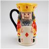 Image 3 : Royal Doulton Double Sided King and Queen of Diamonds Toby Jug D6969