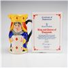 Image 5 : Royal Doulton Double Sided King and Queen of Diamonds Toby Jug D6969