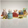 Image 2 : A Collection of Five Royal Albert Beatrix Potter Ceramic Figurines