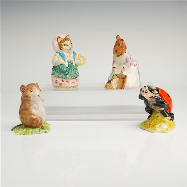 4pc Beatrix Potter Figurines Beswick & Royal Albert