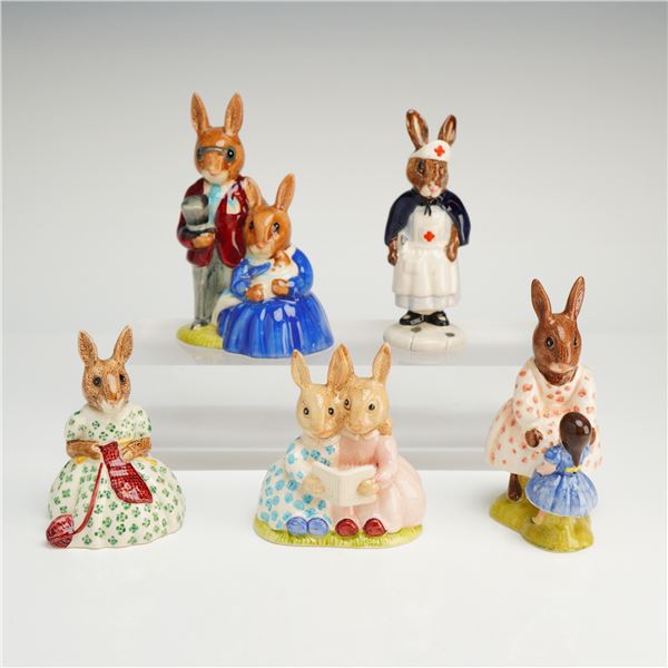 Royal Doulton Bunnykins Figurines Collection of Five Pieces