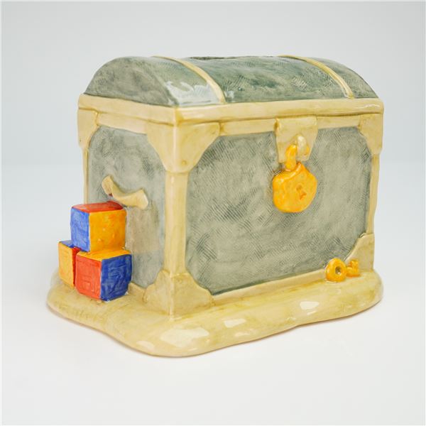 Brambly Hedge by Royal Doulton Money Bank, Wilfred and the Toy Chest DBH35