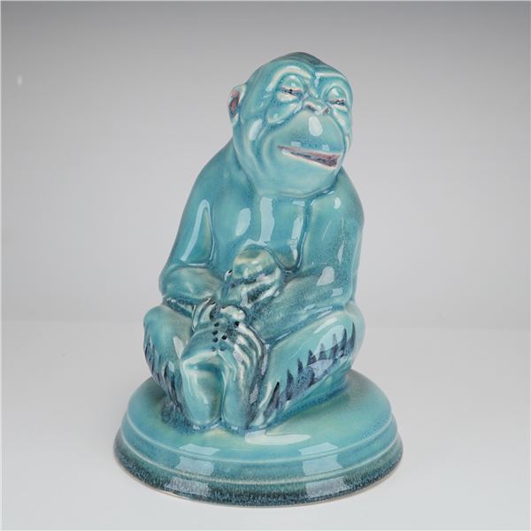 Beswick Porcelain Figurine, Monkey- Blue 397