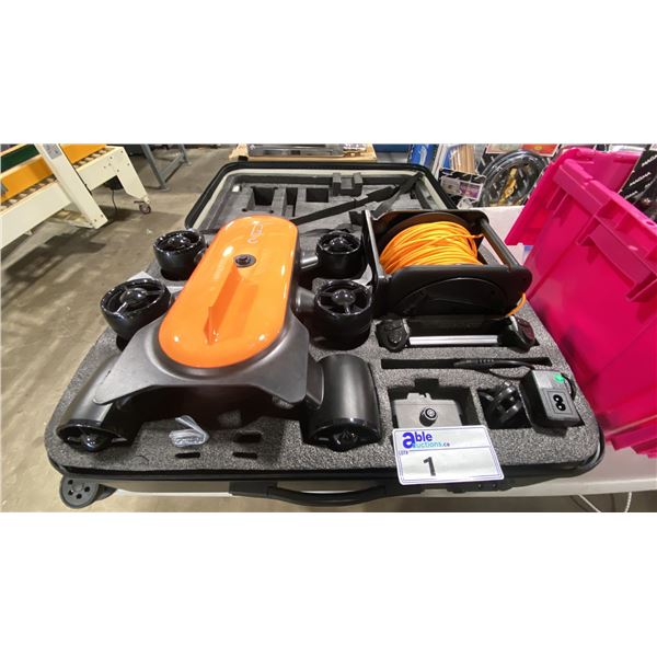 GENEINNO T1 PROFESSIONAL-GRADE DEEPSEA UNDERWATER DRONE IN MOBILE CASE