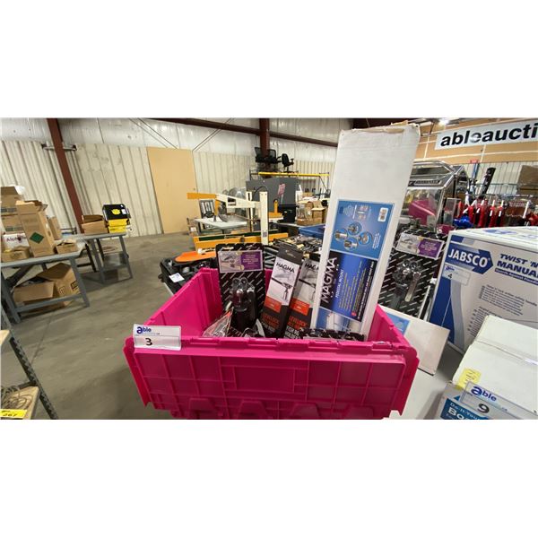 BIN OF ASSORTED MAGMA MARINE GAS BBQ ACCESSORIES *BIN NOT INCLUDED*