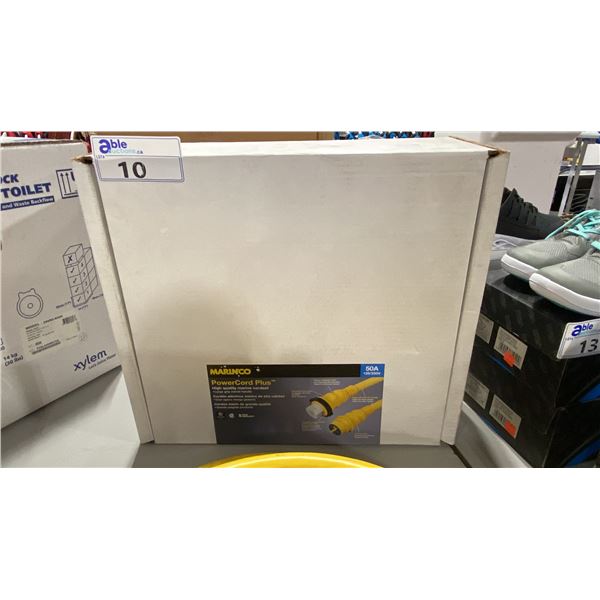 MARINCO 50A POWER CORD PLUS, HIGH QUALITY MARINE CORDSET *IN BOX*