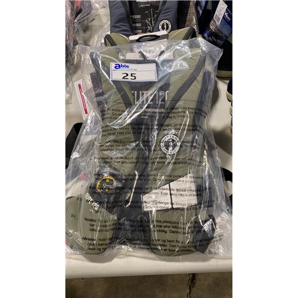 MUSTANG SURVIVAL ELITE 120 INFLATABLE PFD, ARMY GREEN, UNIVERSAL ADULT