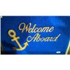Image 2 : 5 ROYAL BLUE WITH GOLD LETTERING ASSORTED MARINE DOOR MATS