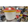 Image 2 : 2 LARGE ENVIRO FLOAT MOORING BUOYS & 2 SMALL PRO MARINE BUOYS