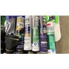 Image 4 : BLUE BIN OF ASSORTED COMMERCIAL MARINE RETAIL PRODUCTS, CHEMICALS, FLASHLIGHTS, & CURRENT GUIDES